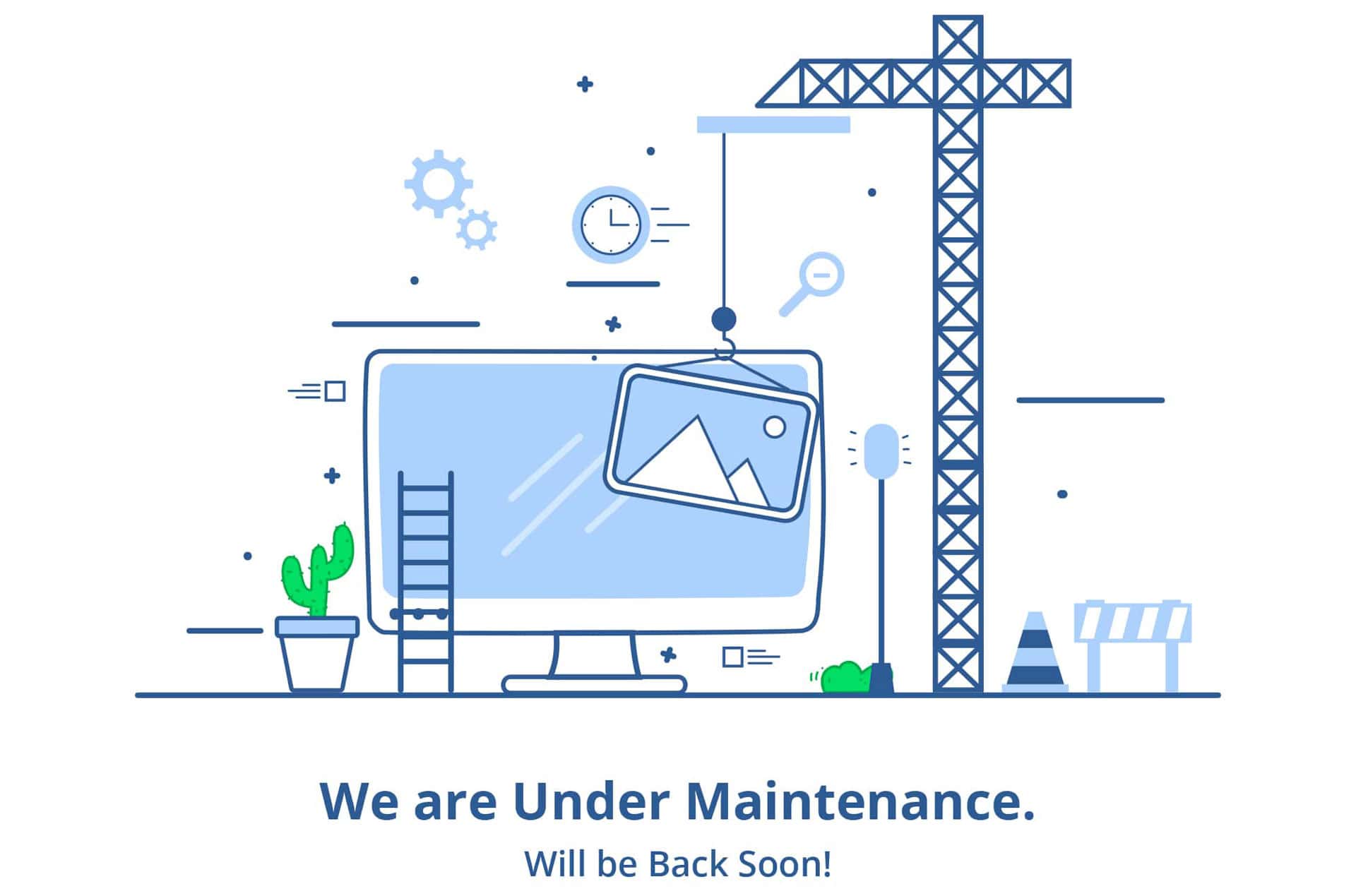 Under Maintenance Images